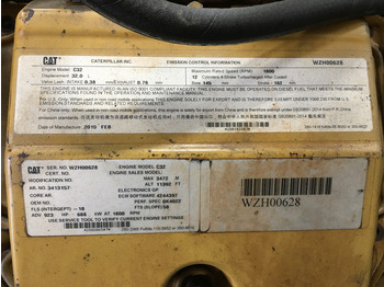 Máquina de construção Caterpillar C32 WZH-3413157 FOR PARTS: foto 5