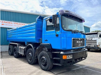 Caminhão basculante MAN 41.464 F2000 8X4 FULL STEEL KIPPER (EURO 2 / ZF16 MANUAL GEARBOX / ZF-INTARDER / FULL STEEL SUSPENSION / REDUCTION AXLES): foto 2