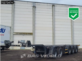 Semireboque transportador de contêineres/ Caixa móvel D-TEC