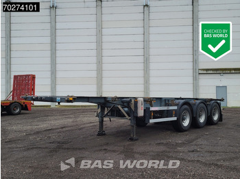 Semireboque transportador de contêineres/ Caixa móvel GROENEWEGEN