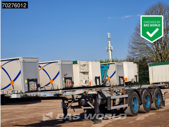 Semireboque transportador de contêineres/ Caixa móvel GROENEWEGEN