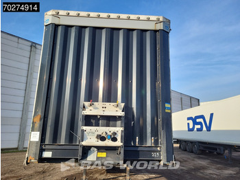 Semi-reboque de lona Krone SD 3 axles Forklift Lift+Lenkachse Kooiaap Palettenkasten SAF Sliding Roof: foto 3