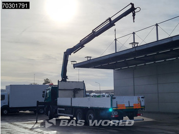 Camião de caixa aberta/ Plataforma, Caminhão grua Renault Premium 380 6X2 Palfinger PK20002 Crane Kran Lift+Steering Axle Air suspension Euro 5: foto 2