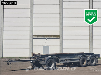 Reboque transportador de contêineres/ Caixa móvel RENDERS