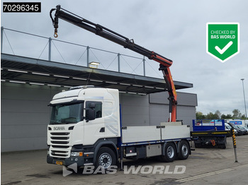 Camião de caixa aberta/ Plataforma SCANIA R 410