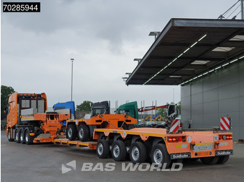 Tractor Mercedes-Benz Actros 8X4 180T GigaSpace Retarder Hydrauliek BigAxle Alcoa´s // Lowbed Trailer / 6 Axles / Hydraulic Pendle Axles / Extendable: foto 3