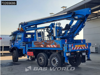Caminhão grua Unimog U2450L 6X6 Unimog Engin EGI TP 226 hubarbeitsbühne Manual Euro 2: foto 2