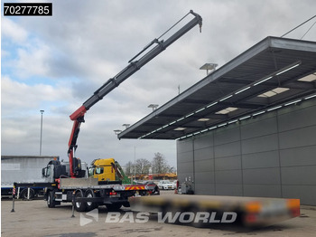 Camião de caixa aberta/ Plataforma, Caminhão grua Volvo FM 460 6X2 Fassi F365A.2.25 E-Dynamic Retarder Euro 6 Kraan Crane: foto 3