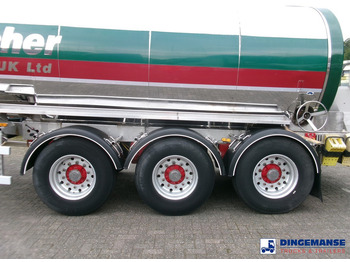 Semirreboque tanque Clayton Chemical tank inox 18 m3 / 1 comp: foto 5