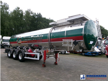 Semirreboque tanque Clayton Chemical tank inox 18 m3 / 1 comp: foto 2