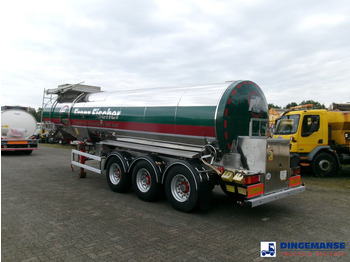 Semirreboque tanque Clayton Chemical tank inox 18 m3 / 1 comp: foto 3