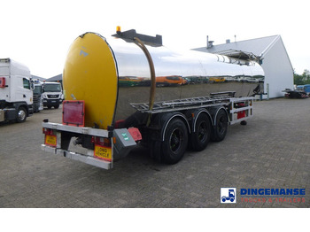 Semirreboque tanque Crane Fruehauf Bitumen tank inox 28 m3 / 1 comp: foto 4