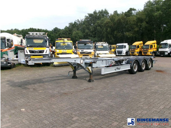 Semireboque transportador de contêineres/ Caixa móvel FLIEGL