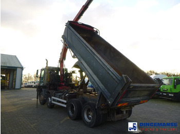 Caminhão grua Mercedes-Benz Axor 3236 8x4 RHD tipper + Hiab 1283 DK-2 Duo: foto 3