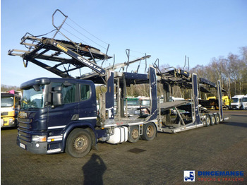 Caminhão transporte de veículos SCANIA P 410