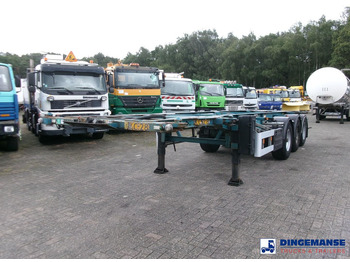 Semireboque transportador de contêineres/ Caixa móvel VAN HOOL 20'/30'