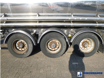 Semirreboque tanque Van Hool Chemical tank inox L4BH 30 m3 / 3 comp: foto 5