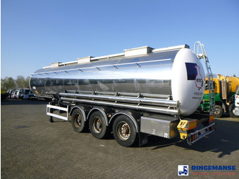 Semirreboque tanque Van Hool Chemical tank inox L4BH 30 m3 / 3 comp: foto 3
