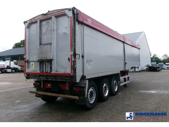 Locação de WILCOX Tipper trailer alu 55 m3 + tarpaulin WILCOX Tipper trailer alu 55 m3 + tarpaulin: foto 4