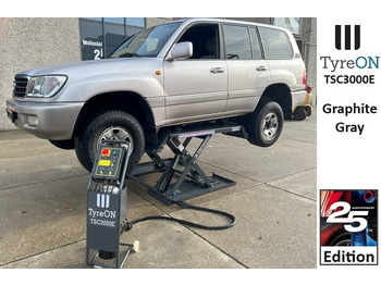 Equipamento para oficina TSC3000E mobile midrise car scissor lift with electrical release - 230V - Graphite gray: foto 2