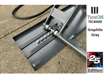 Equipamento para oficina TSC3000E mobile midrise car scissor lift with electrical release - 230V - Graphite gray: foto 4