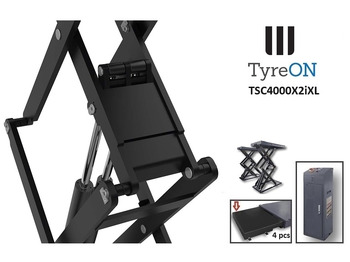 Equipamento para oficina TSC4000X2iXL In floor scissor lift - Double extensions - 12 cm installation depth - Hydromechanically locked - No compressed air required - 4T: foto 4