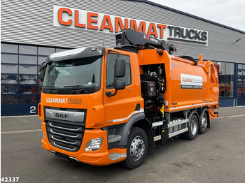 Caminhão de lixo DAF FAN CF 340 Hiab 23 Tonmeter laadkraan: foto 2