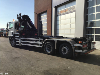 Caminhão polibenne, Caminhão grua DAF FAN CF 430 HMF 23 ton/meter laadkraan + Welvaarts Weighing system: foto 3