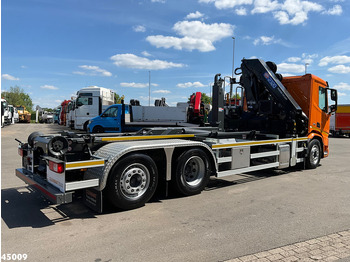 Caminhão polibenne, Caminhão grua DAF FAN XD 450 Euro 6 HMF 23 Tonmeter laadkraan: foto 4