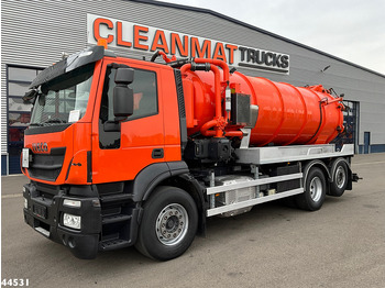Caminhão limpa fossa Iveco AD260SY/PS Euro 6 Kroll 13m³ Saug/Spul aufbau: foto 3