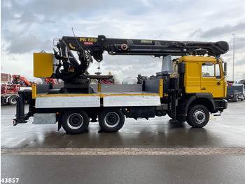 Caminhão grua MAN F2000 6x6 Full Steel Manual Palfinger 68 Meter Dachdecker kran Just 54.133 km!: foto 5