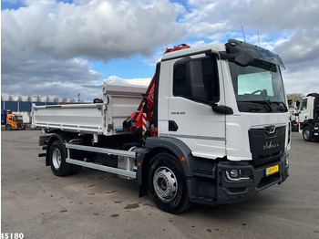 Caminhão basculante MAN TGM 18.320 Euro 6 Fassi 13 Tonmeter laadkraan NEW AND UNUSED!: foto 4