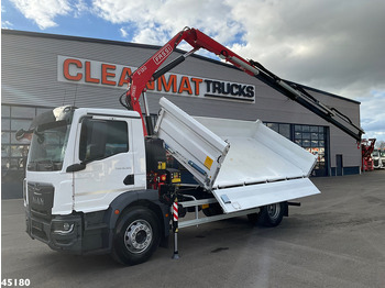 Caminhão basculante nuevo MAN TGM 18.320 Euro 6 Fassi 13 Tonmeter laadkraan NEW AND UNUSED!: foto 2