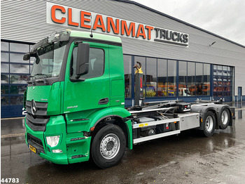 Caminhão polibenne Mercedes-Benz Antos 2642 Euro 6 Multilift 26 Ton haakarmsysteem: foto 2