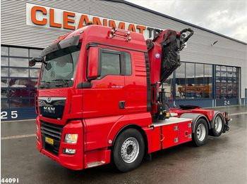 Tractor MAN TGX 28.510 HMF 50 Tonmeter laadkraan + Fly-Jib: foto 2