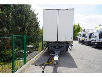 Reboque furgão Fruehauf passthrough box trailer 18 EPAL / 2021 / SAF axles: foto 5