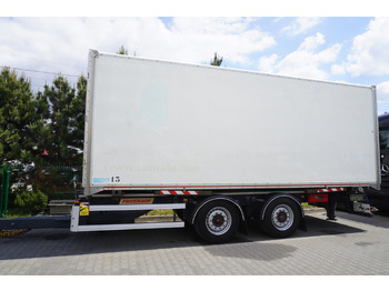 Reboque furgão Fruehauf passthrough box trailer 18 EPAL / 2021 / SAF axles: foto 2