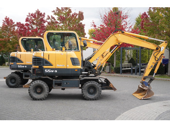 Escavadeira Hyundai Robex 55W-9 Wheeled Excavator 5.5t / 2pcs: foto 3