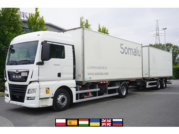 Caminhão furgão MAN TGX