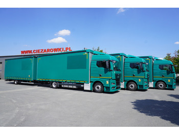 Caminhão com lona MAN TGX 18.470 / Trailer 19 EPAL / Curtainsider 19 EPAL / 2022 / Retarder / 15 units: foto 2