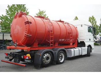 Caminhão tanque MAN TGX 26.500 / NEW Stal Septic barrel 13000 l / steering 3rd axle: foto 4