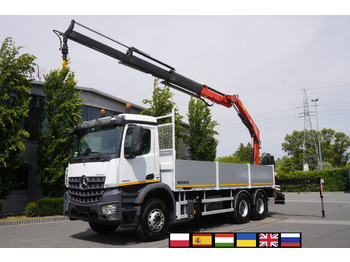 Caminhão grua MERCEDES-BENZ Arocs 2636
