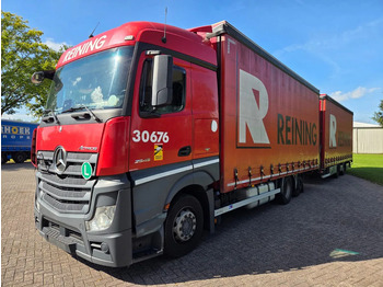 Caminhão com lona MERCEDES-BENZ Actros 2545