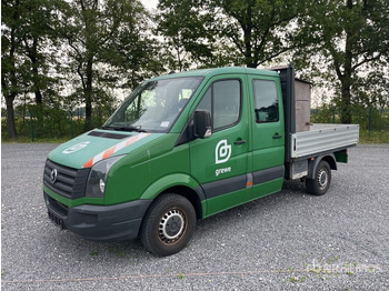Camião de caixa aberta/ Plataforma 2015 Volkswagen Crafter 4x2 Crew Cab Flatbed Truck: foto 2