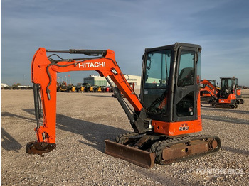 Mini escavadeira HITACHI ZX26
