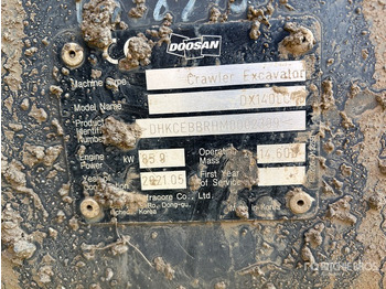 Escavadora de rastos DOOSAN DX140LC-5