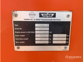Compactador de pneus HAMM