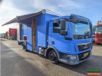 Locação de MAN TGL 7.150 4x2 Dagcabine Euro6 - Camper/Kart/Motor/ Mobiele Werkplaats - Laadklep 750KG - Zonnepaneel MAN TGL 7.150 4x2 Dagcabine Euro6 - Camper/Kart/Motor/ Mobiele Werkplaats - Laadklep 750KG - Zonnepaneel: foto 3