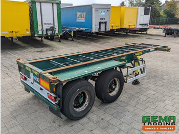 Semireboque transportador de contêineres/ Caixa móvel FLANDRIA