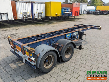 Semireboque transportador de contêineres/ Caixa móvel FLANDRIA